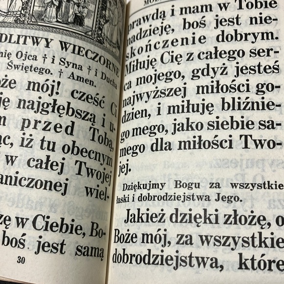 Boski Przyjaciel Vintage Polish Catholic Prayer Book Genuine Leather - Picture 16 of 16